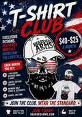 STANDARD Bearded Arms Monthly Tshirt Club